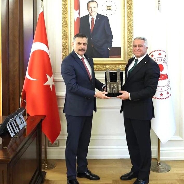 Erzurum Baro Başkanı Öner'den Bakan Çiftçi'ye ziyaret