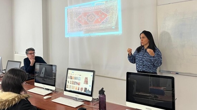 Kütahya'da 'Çini motifleri tasarımı' etkinliği