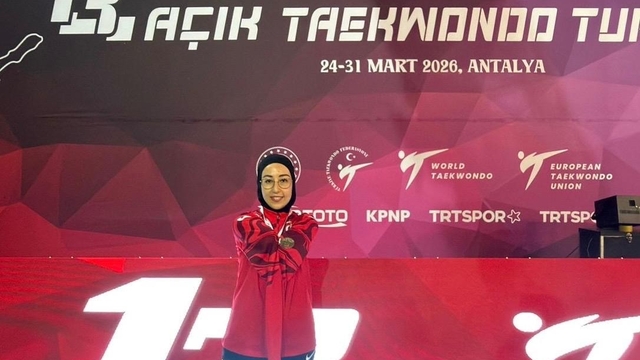 Sevim Nur altın madalya kazandı