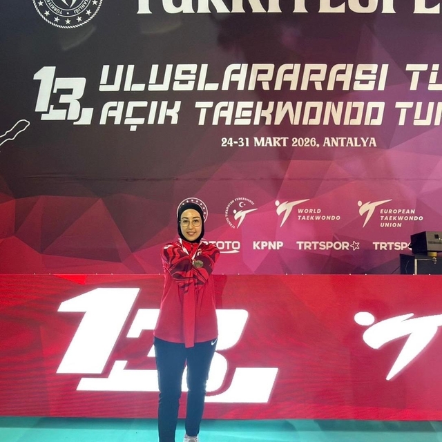 Sevim Nur altın madalya kazandı