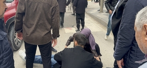 Elazığ'da aracın çarptığı yaşlı adam yaralandı