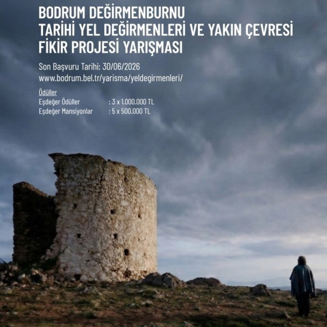 Tarihi yel değirmenleri için fikir projesi yarışması başladı