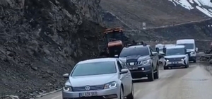 Yüksekova yolu trafiğe kapatılıyor