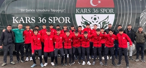 Kars 36 Spor U16 Takımı Türkiye Şampiyonası için Bingöl yolunda