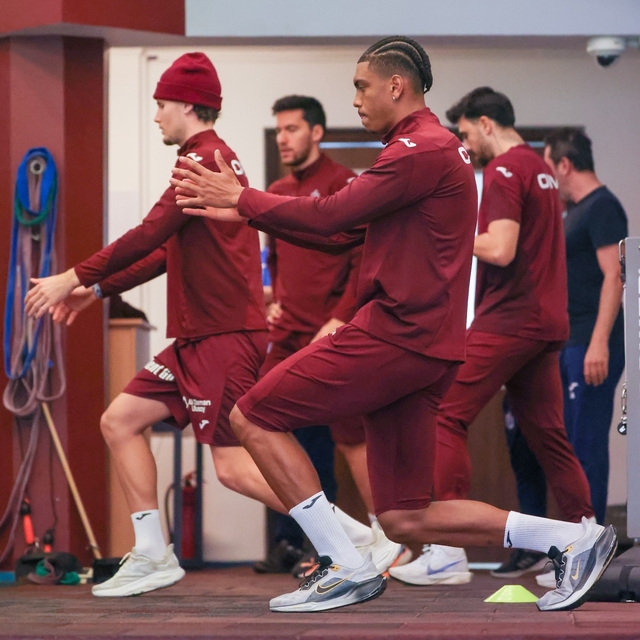 Trabzonspor'da Galatasaray maçının hazırlıkları devam ediyor