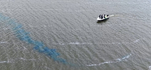 Türkmenli Göleti’nde algasid dozlama ile su kalitesi artırılıyor