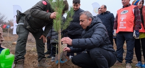Karaman'da 6 bin fidan toprakla buluşturuldu