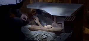 Ağrı’da baca içinde saklanan hükümlü yakalandı