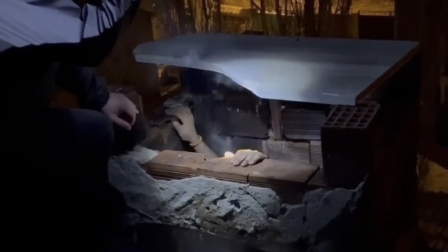 Ağrı'da baca içinde saklanan hükümlü yakalandı