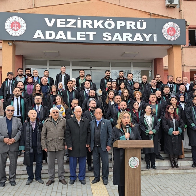 Avukata saldırıya tepki