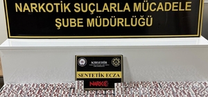 Bağ evine narkotik baskını: Bin 110 uyuşturucu hap ele geçirildi