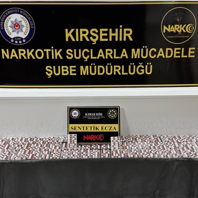 Bağ evine narkotik baskını: Bin 110 uyuşturucu hap ele geçirildi