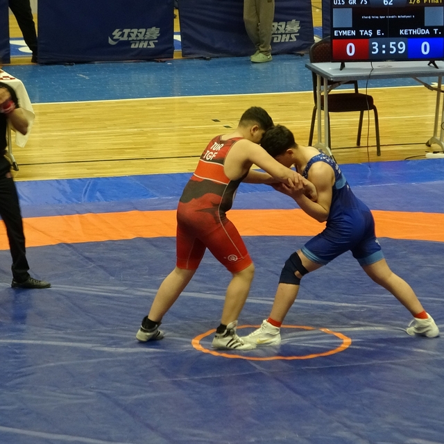 U15 Güreş Grup Müsabakaları Van'da başladı