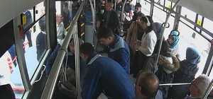 Elazığ'da otobüs şoförü rahatsızlanan yolcuyu hastaneye yetiştirdi