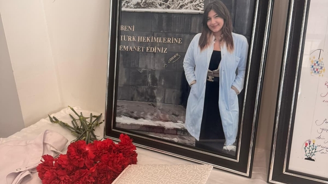 Kaza kurbanı tıp öğrencisi Yaren'in okulunda anı köşesi