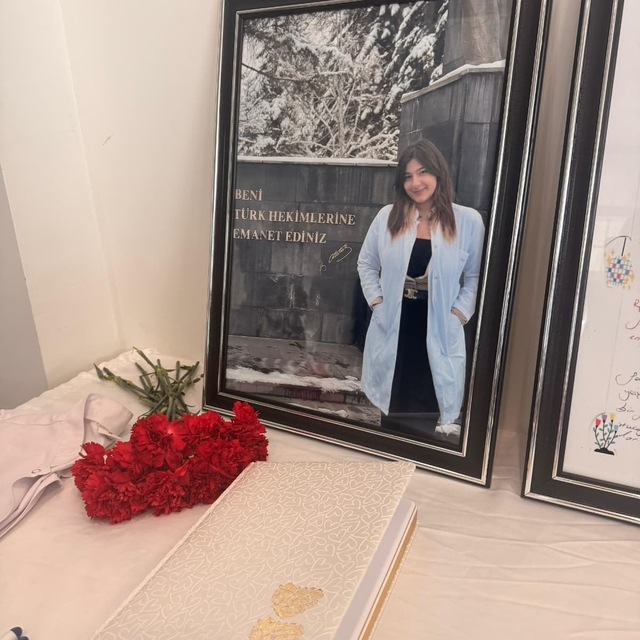 Kaza kurbanı tıp öğrencisi Yaren'in okulunda anı köşesi