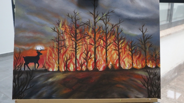 Diyarbakır'da "Gelecek, Köklerde Saklı" resim sergisi açıldı