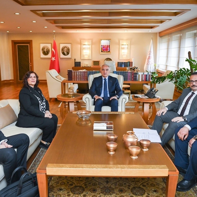 Başkan Çerçioğlu, Kültür ve Turizm Bakanı Ersoy ile görüştü