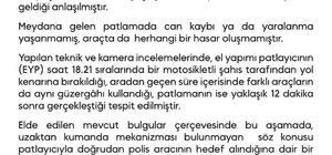 Diyarbakır'da polis aracının geçişi sırasında EYP patladı