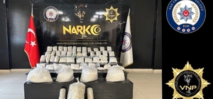 Van'da kamyonette 90 kilo uyuşturucu ele geçirildi