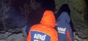 Kahramanmaraş'ta mahsur kalan 8 dağcı kurtarıldı