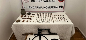 Bilecik'te tarihi eser kaçakçılığı operasyonu: 349 parça tarihi eser bulundu