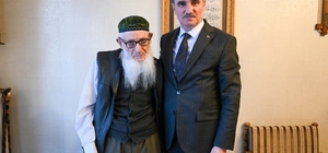 Vali Baruş’tan vefa ziyareti