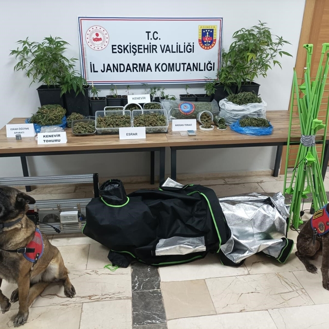 Eskişehir'de uyuşturucu operasyonu