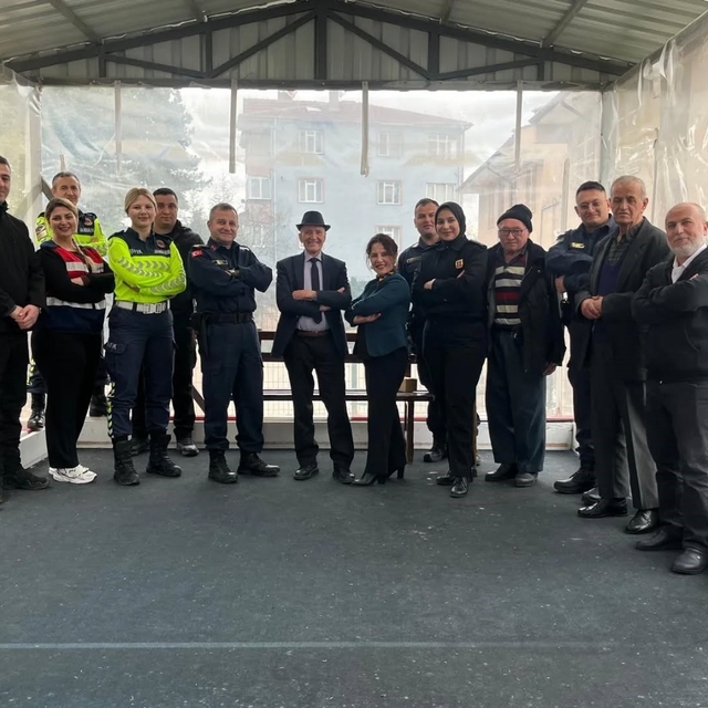 Bilecik'te jandarma huzurevi sakinleriyle buluştu