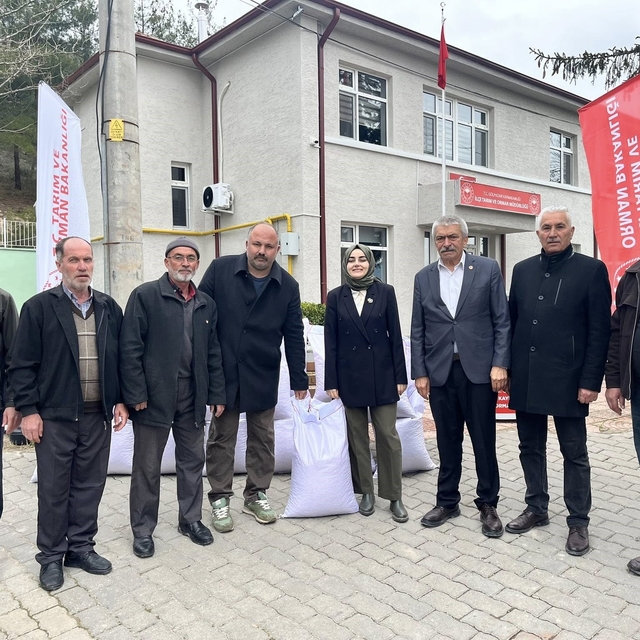 Bilecik'te 5 bin 150 kilogram nohut tohumu dağıtıldı