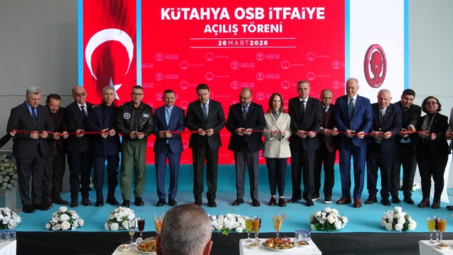 Kütahya OSB'de İtfaiye Teşkilatı hizmete sunuldu