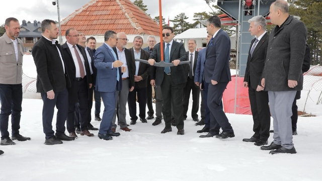 Gediz Murat Dağı Kayak Merkezi'nde inceleme