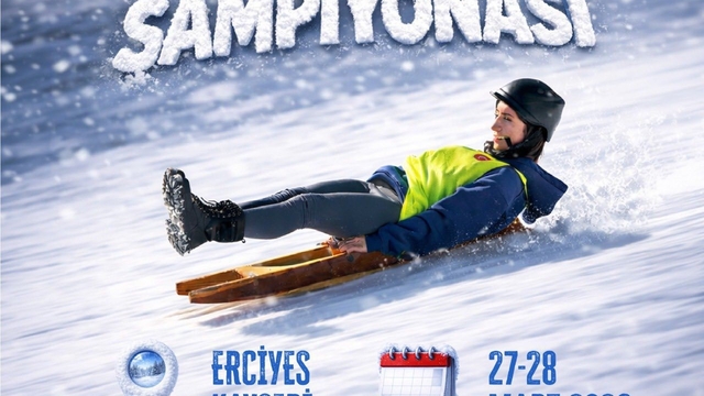 Erciyes; Geleneksel Kızak Türkiye Şampiyonası'na ev sahipliği yapacak
