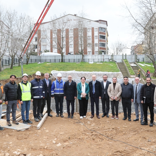 Çayırova'da bilgi evi ve aile sağlığı merkezinin temeli atıldı