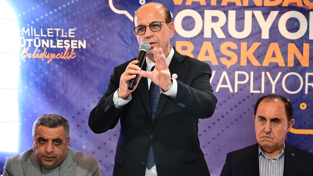 Başkan Geçit, Aşağıbağlar'da vatandaşların taleplerini dinledi