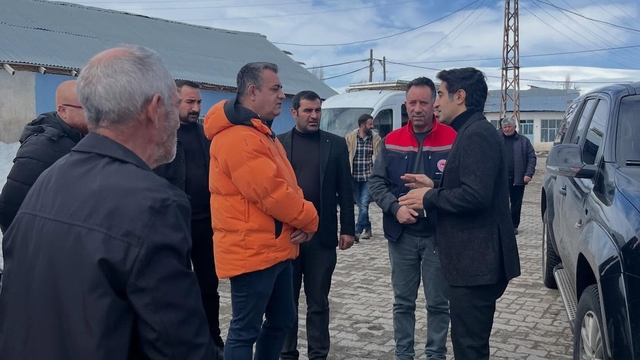 Sarıkamış Kaymakamı Enis Aslantatar'dan Yeniköy'e ziyaret