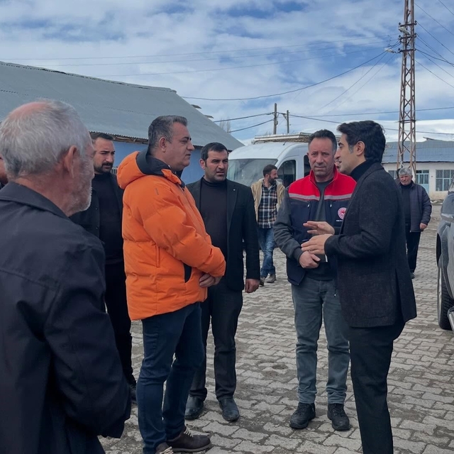 Sarıkamış Kaymakamı Enis Aslantatar'dan Yeniköy'e ziyaret