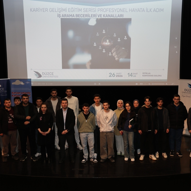 Öğrencilere iş arama beceresi
Etkili özgeçmiş hazırlama önemli