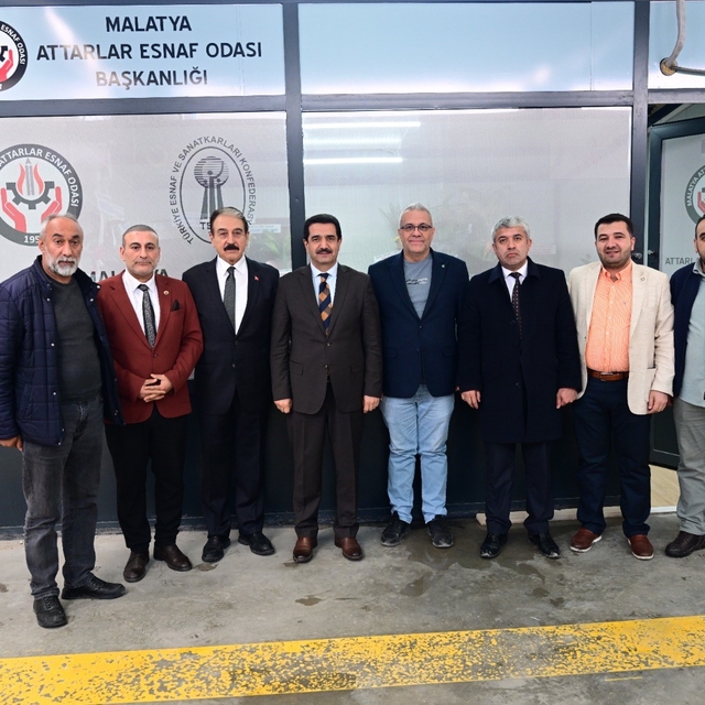 Başkan Taşkın Esnaf Odalarıyla bir araya geldi