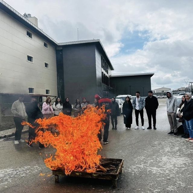 Elazığ'da afet ve yangın farkındalık eğitimi