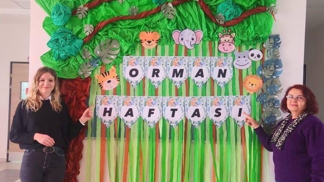 Sarıgöl'de Orman Haftası Panosu büyük ilgi gördü