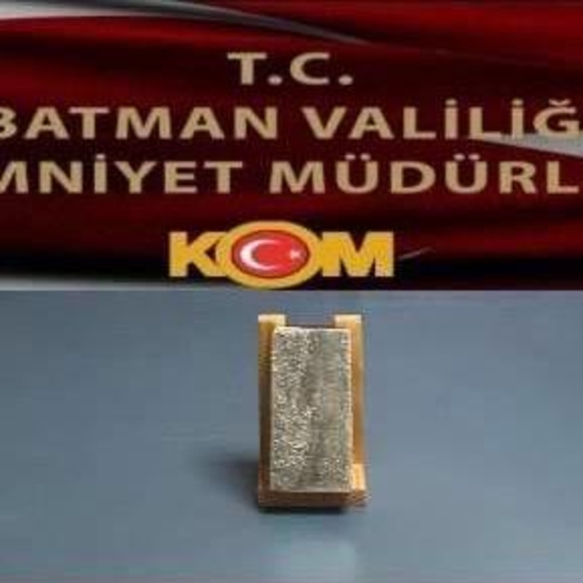 Makedonyalı futbol kulübü başkanı, Batman'da kaçak altınla yakalandı