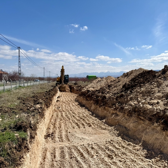 Akçadağ'da Kademe Hizmet Binası için kazı çalışmaları başladı