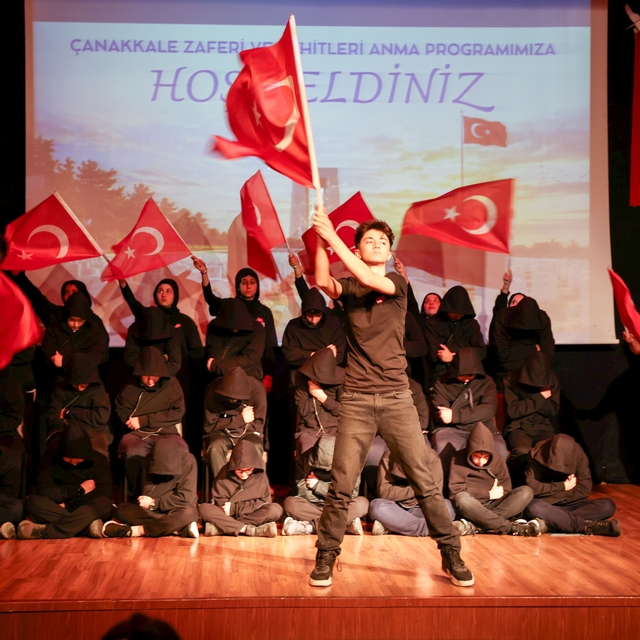 Hacılar'da Çanakkale ruhu coşkuyla anıldı