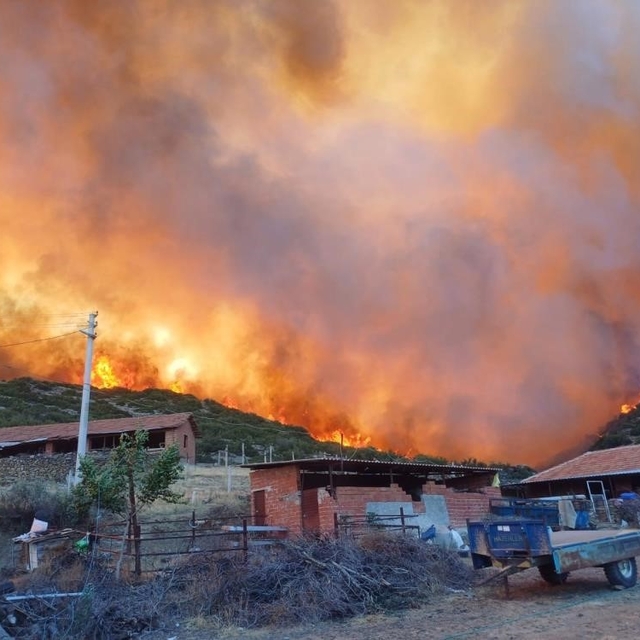 Salihli'de orman yangınlarına karşı kritik toplantı