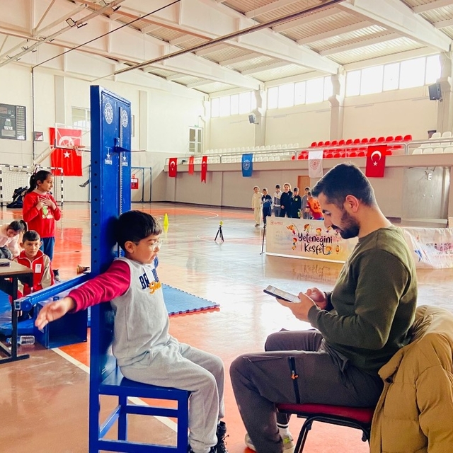 Diyadin'de geleceğin sporcuları keşfediliyor