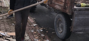 Eskil'de belediyenin yoğun temizlik çalışmaları sürüyor