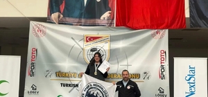 Kayserili sporcu Türkiye Şampiyonu oldu