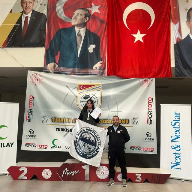 Kayserili sporcu Türkiye Şampiyonu oldu
