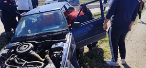 Çorum'da trafik kazası: 1 yaralı